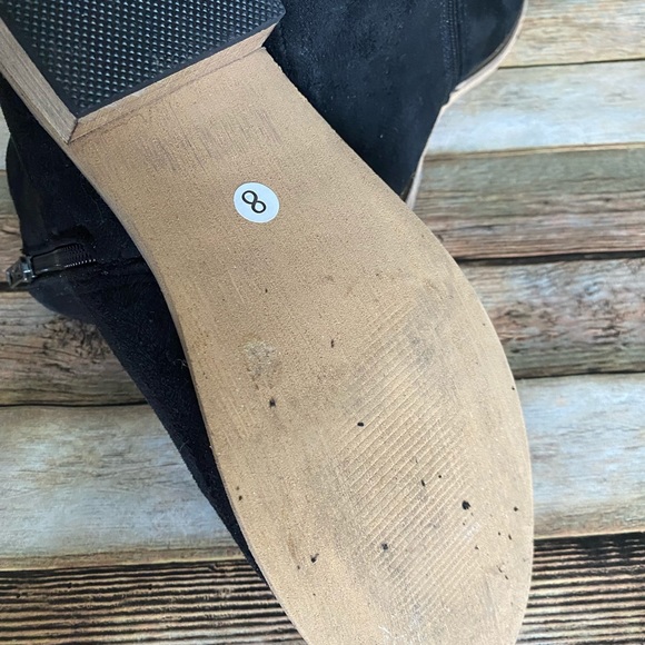 Seven 7 Black Cisco Kid Ankle Booties Size 8 - Picture 9 of 9